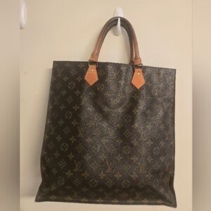 Louis Vuitton Brown Monogram Sac Plat